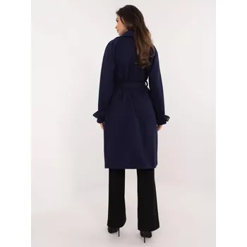 Dámský kabát Kabát TW EN BI 2209.71P tmavě modrý S
