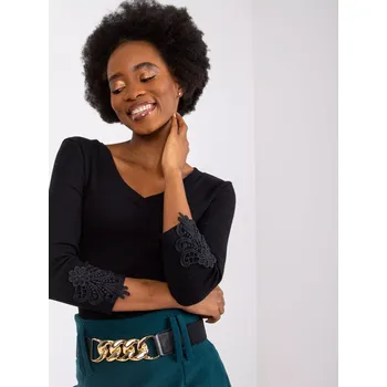 Dámská halenka Halenka-RV-BZ-7529.92-černá S