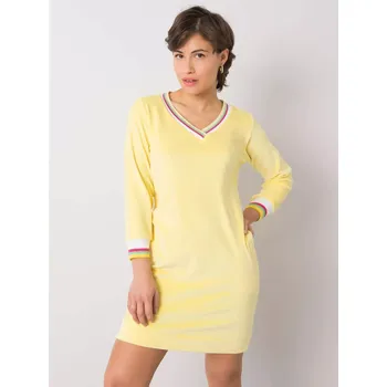 Dámské šaty Šaty WN SK 001.09 žlutá S