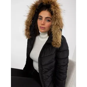 Dámský kabát Dámská bunda NM KR P22 6627 13P černá XL