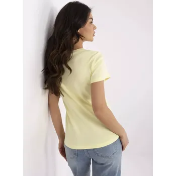 Dámská halenka Halenka RV BZ A571.16P světle žlutá jedna velikost