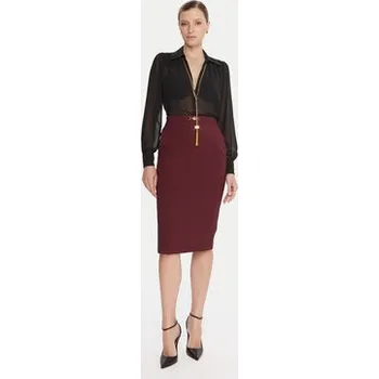 Dámská halenka Elisabetta Franchi Halenka CA-133-57E2-V400 Černá Regular Fit 46