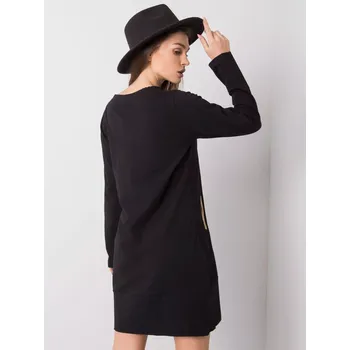 Dámské šaty Šaty RV SK 6067.15x černá S/M