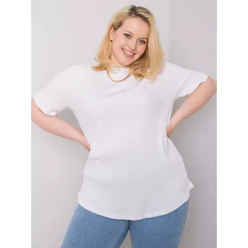 Dámská halenka Halenka RV BZ 6323.92 bílá 4XL