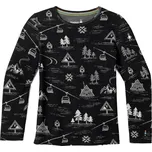 Dětské triko SMARTWOOL K CLASSIC THERMAL MERINO BL CREW BOXED velikost XS