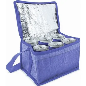 Nákupní taška Látková taška 25 x 20 cm modrá