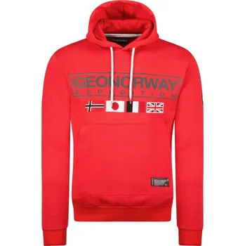 Pánská mikina Geographical Norway Great DB 317 M WY8613H/GN-Red Mikina s kapucí m