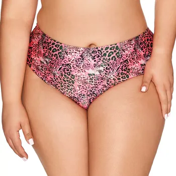 Dámské plavky Spodní díl plavek 216/12 - AVA růžová XL