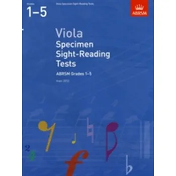 Viola Specimen Sight-Reading Tests, ABRSM Grades 1-5