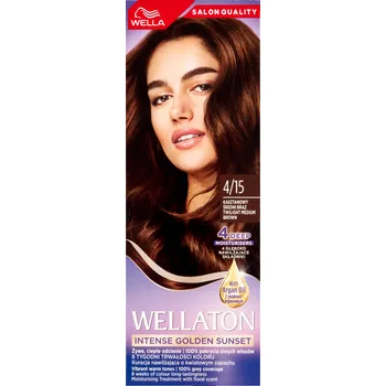 Barva na vlasy Wella Wellaton Sunset Hour barva na vlasy 4/15 medium brown, 110 ml