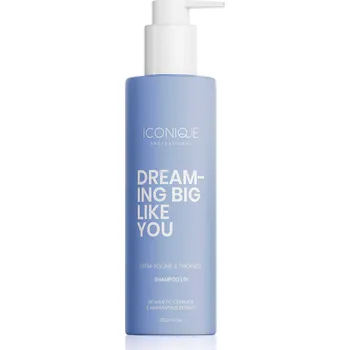 Šampon ICONIQUE Dreaming Big Like You šampon pro jemné vlasy 250 ml