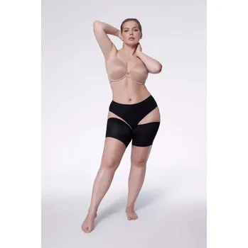 Dámské punčochy Komfortní stehenní pásky černé - Julimex 3-M