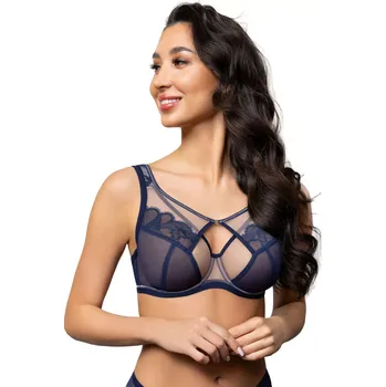 Podprsenka Dámská podprsenka Saanvi 758/1 - GORSENIA tmavě modrá 75/C