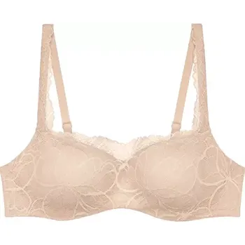 Podprsenka Dámská podprsenka Body Make-Up Illusion Lace Balconette - Triumph 00TS 090D