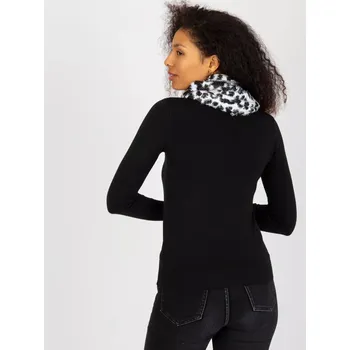 Šála Tunelová šála AT KM ENEC B63.33P bílá a černá jedna velikost