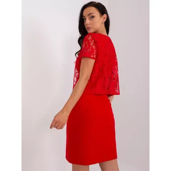 Dámské šaty Šaty LK SK 509284 1.80 červená 36