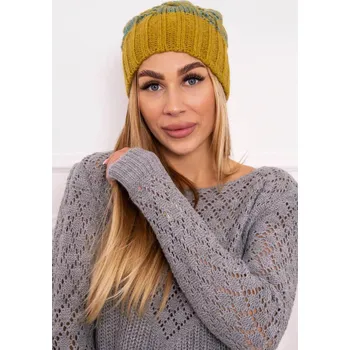 Čepice Paris fleecová čepice K213 kiwi+turquoise UNI