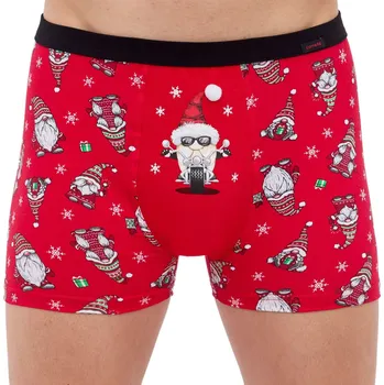 Pánské spodní prádlo Pánské boxerky 007/77 Rider - CORNETTE červená XL