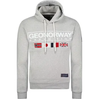 Pánská mikina Geographical Norway Great Blended DB 317 M WY8612H/GN-Blended Grey mikina 3XL