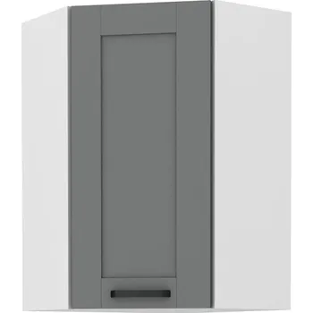 Kuchyňská skříňka Stolarz-Lempert Kuchyňská skříňka Luna DustGRWH - horní rohová 60x60 GN-90 1F (°45)