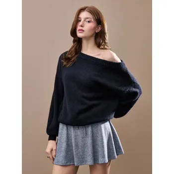 Dámský svetr Volný svetr - XS - House - černá - 156GH-99X