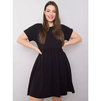 Dámské šaty Šaty RV SK 6292.09P černá 3XL