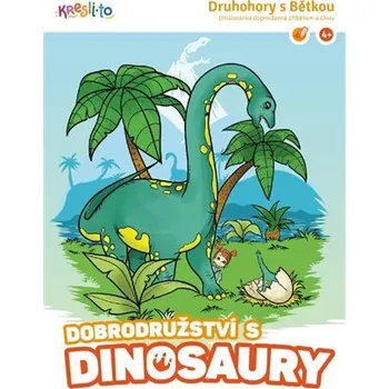 omalovánky Dobrodružství s dinosaury