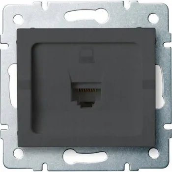 Elektrická zásuvka Internetová zásuvka nástěnná Kanlux bílá