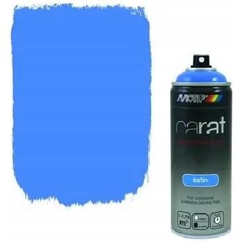 Barva ve spreji Motip Carat Saténový Pravá Modrá Saténová True Blue Dekorační Sprej