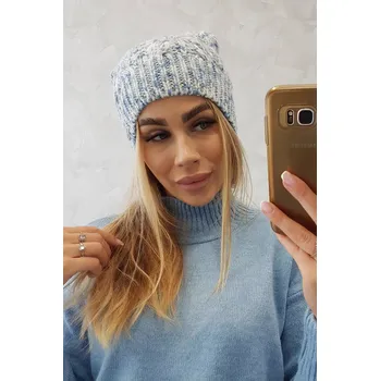 Čepice Fleecová čepice Adela K282 modrá UNI
