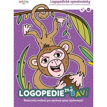 omalovánky Pracovní sešit logopedické vymalovánky - Motorická cvičení