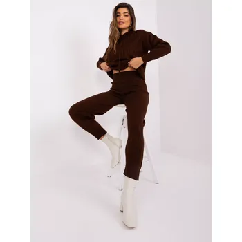 Dámská halenka Sada BA KMPL 2211.13P tmavě hnědá jedna velikost