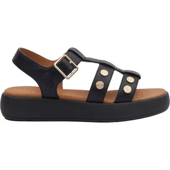 Dámské sandále Dámské sandály Geox D CAMALEI 41 Černá, Zlatá, Hnědá