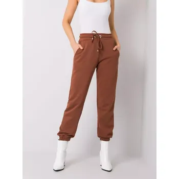 Dámské kalhoty Tepláky RV DR 6120.03P tmavě hnědá M