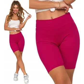 Dámské legíny Moraj Cyklistické legíny dámské žebrované BIKER RDL850-013 fuchsiová L/XL