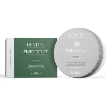 Vlasová regenerace REVLON PROFESSIONAL EKSPERIENCE BOOST – Čisticí peelingový krém 275 ml pro všechny typy vlasů, hloubkové čištění pokožky hlavy