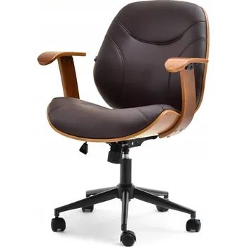 Křeslo Otočné křeslo Veneti hnědé