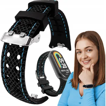 Příslušenství k chytrým hodinkám Řemínek řemínek pro Xiaomi Mi Band 8 a Mi Band 9 chytré hodinky sportovní