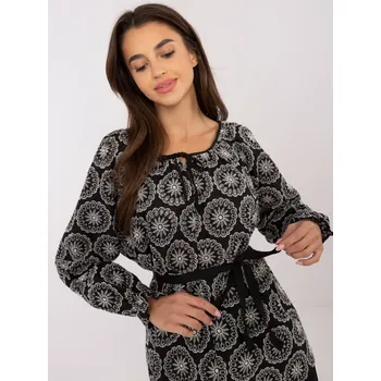 Dámská halenka Halenka LK BZ 509744.12X černá L/XL