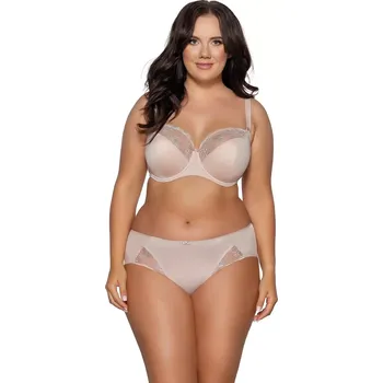 Podprsenka Polovyztužená dámská podprsenka semi soft Ava 2110 Maxi béžová 105D