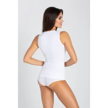 Dámská halenka Dámský nátělník - Vest 60den - GATTA BODYWEAR bílá XL