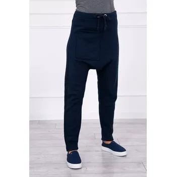 Sada pytlovitých kalhot tmavě modrá UNI