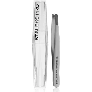 Kosmetická pinzeta Staleks Expert 10 Type 3 pinzeta šikmá 1 ks