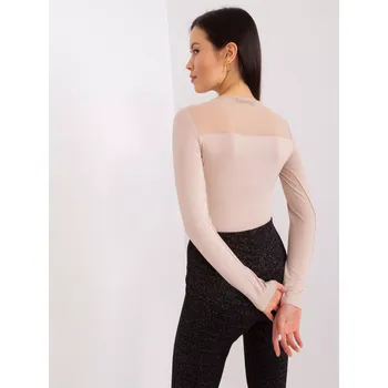 Dámská halenka Halenka RV BZ 9201.78P béžová S