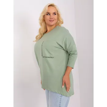 Dámská halenka Halenka RV BZ 9088.53P pistácie jedna velikost