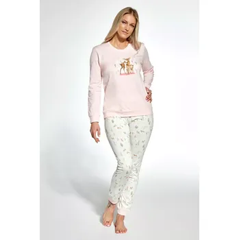 Dámské pyžamo DÁMSKÁ PYŽAMA DR 467/343 FALL Růžová XXL