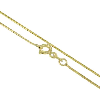 Šperk sZlato.cz 3883 Zlatý řetízek Kostka (Cube) 0,80 mm Délka: 50 cm, Váha: 2,45g