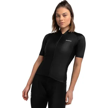 cyklistický dres SIROKO Dámský cyklistický dres s krátkým rukávem M2 New Moon Černá L ČERNÁ