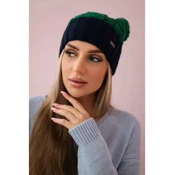 Čepice Paris fleecová čepice K212 zelená+zelená UNI