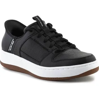 Pánská treková obuv Boty Skechers Slip-ins Sport Court 92 - Distown M 232445-BKNT EU 42,5
